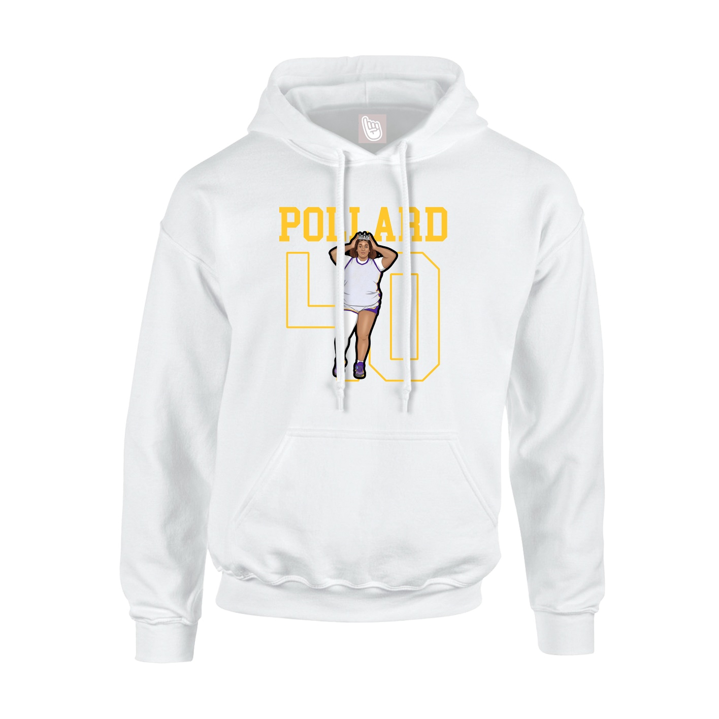 Youth Hoodie — Shirsey in White