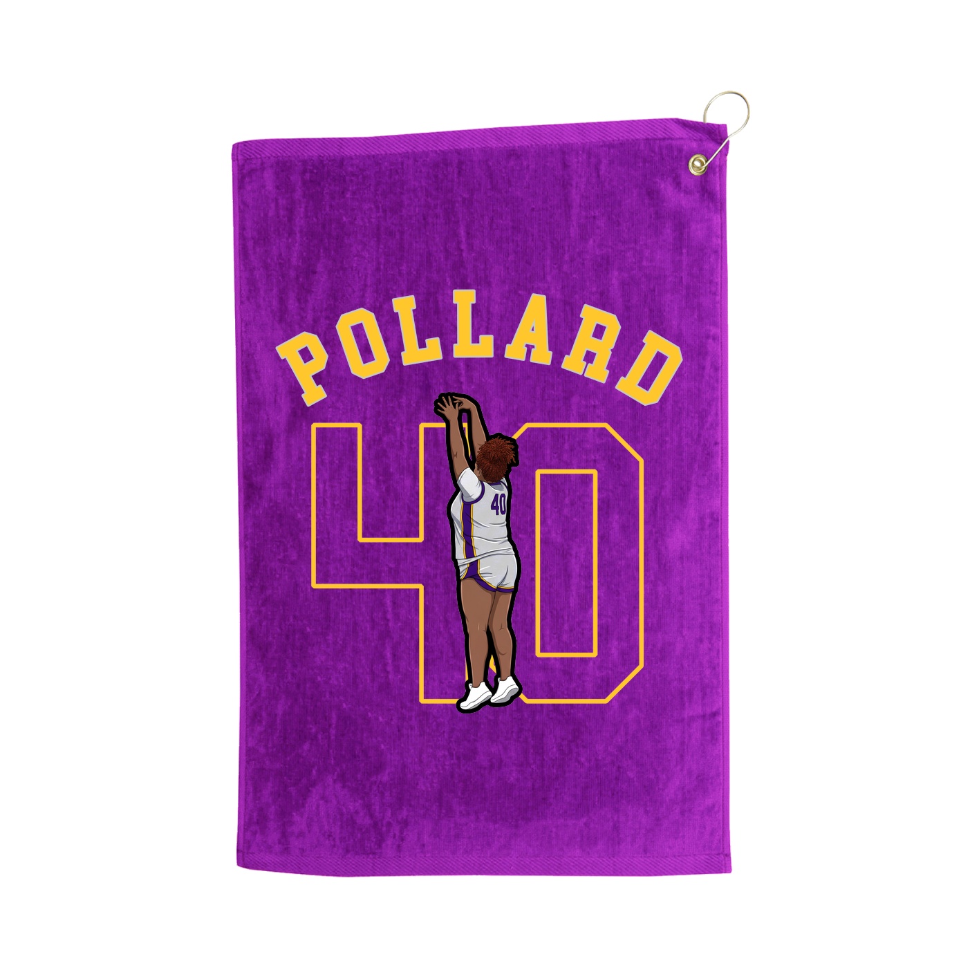 Golf Towel — Shirsey Arch in Purple