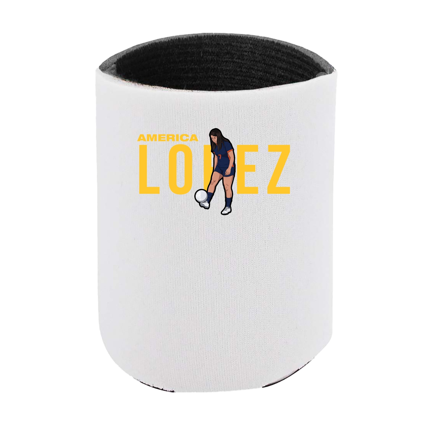 Can Holder — Player Name in White