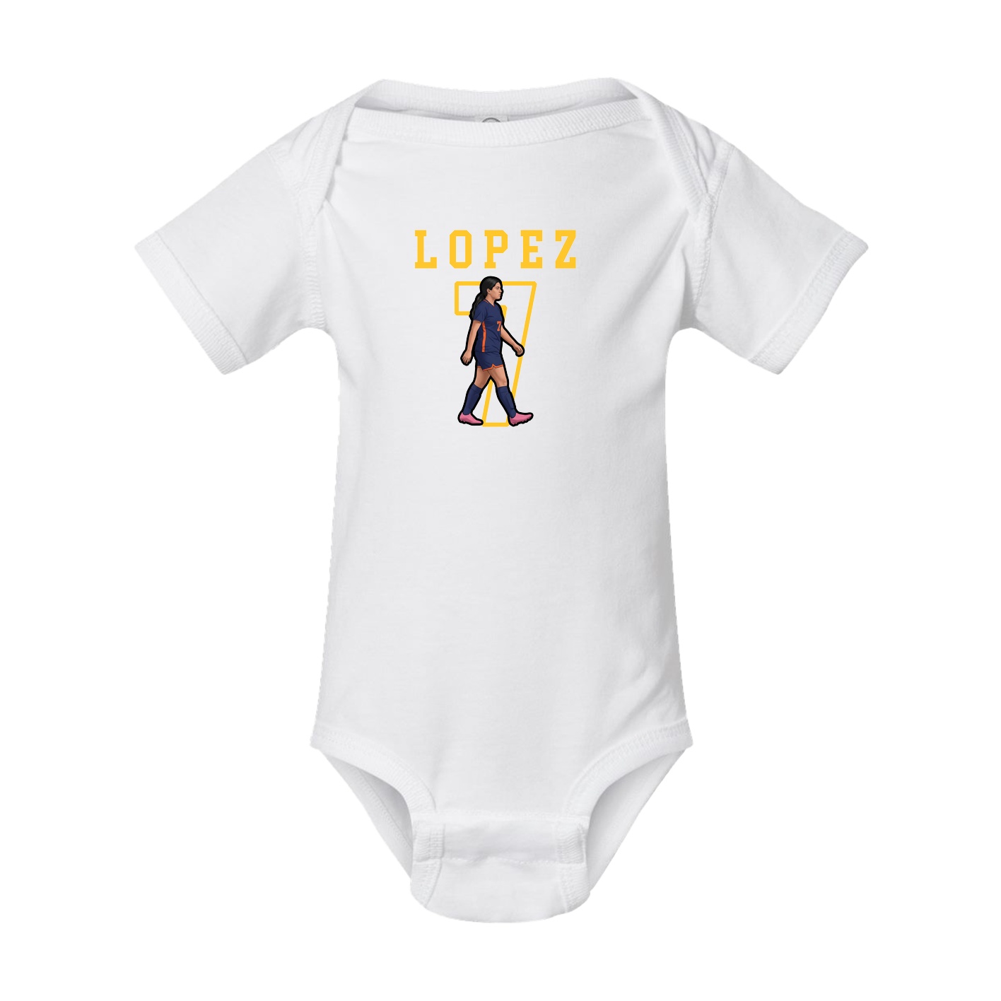 Baby Onesie — Shirsey in White