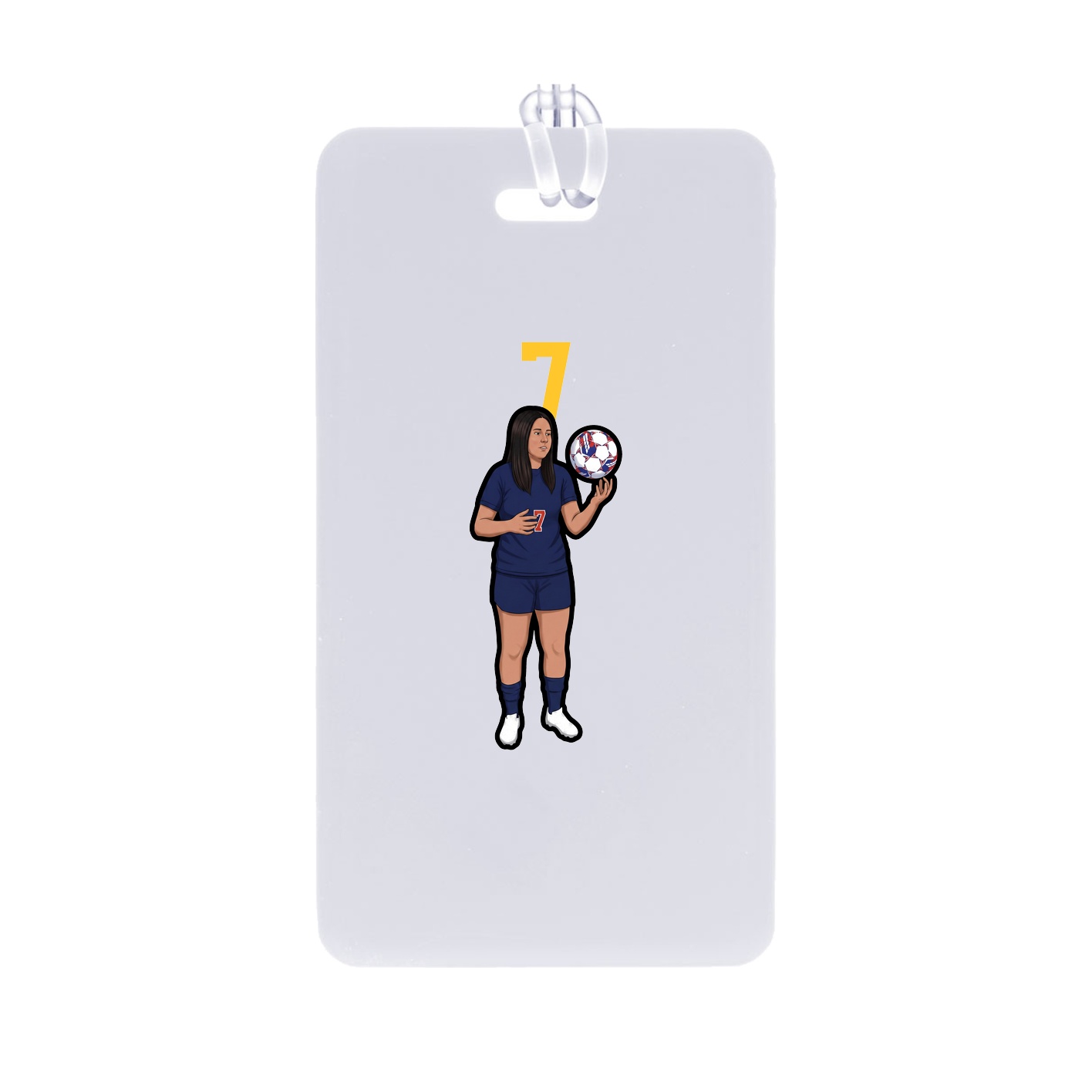 Bag Tag — Number Top in Classic