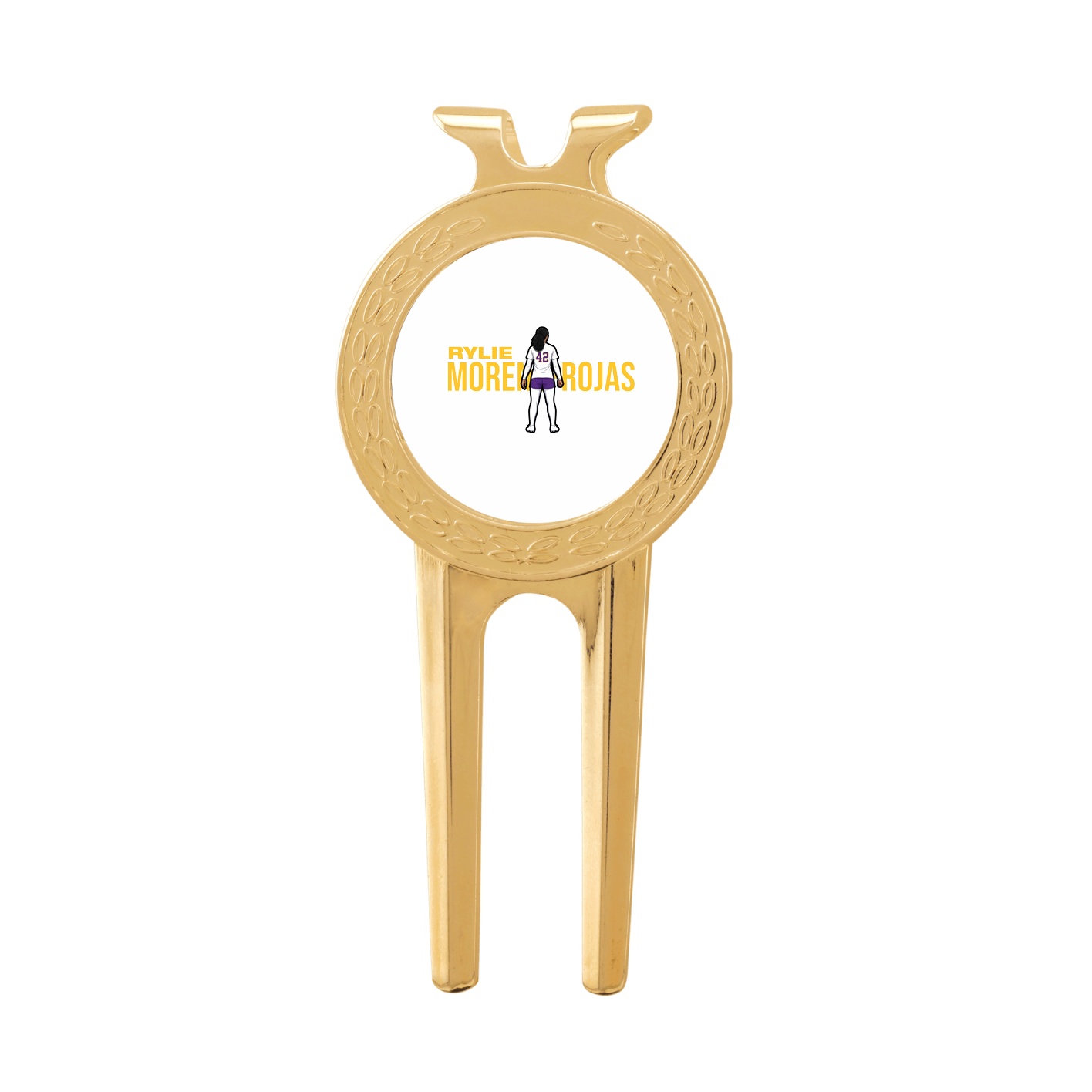 Divot Tool with Ball Marker — Player Name in Classic