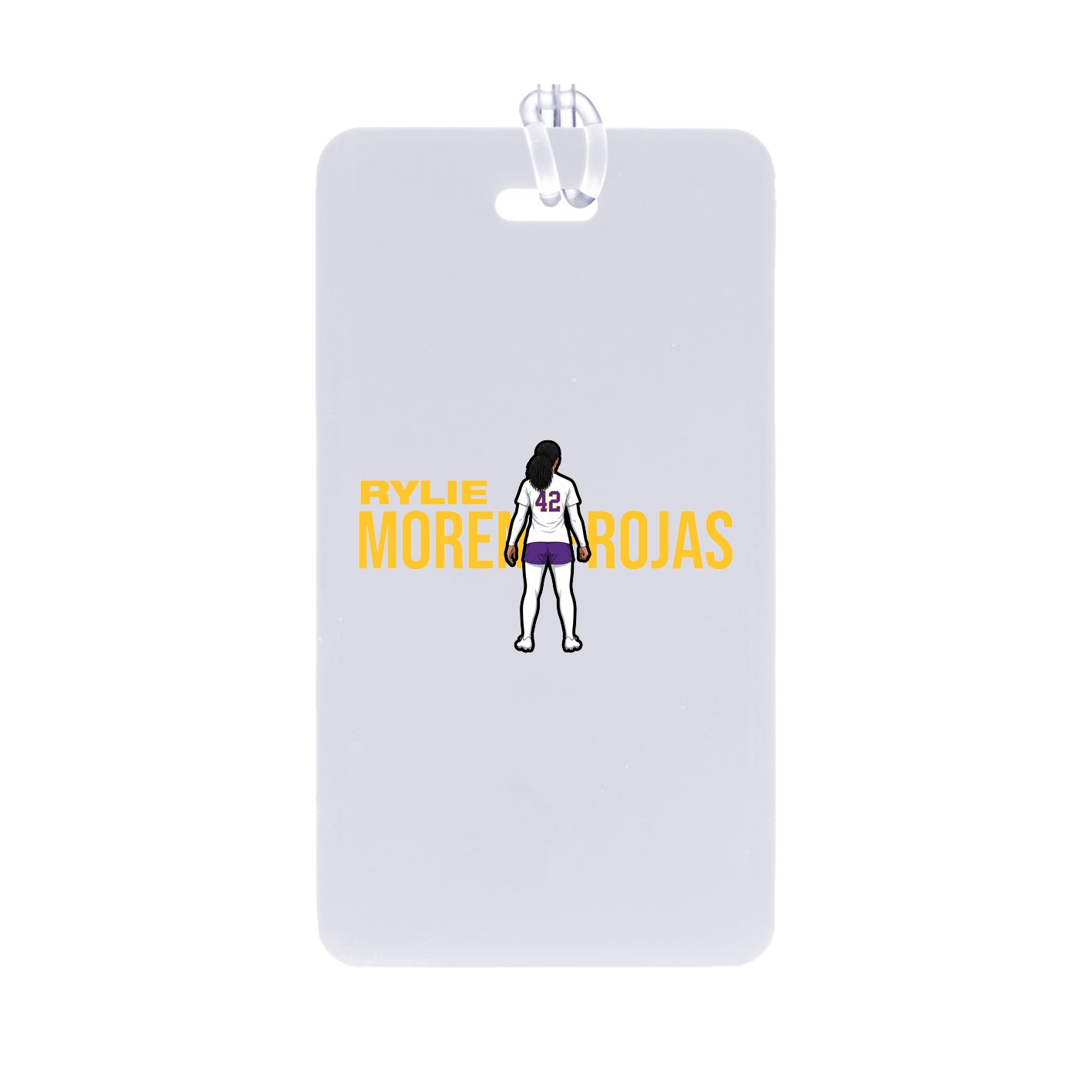 Bag Tag — Player Name in Classic