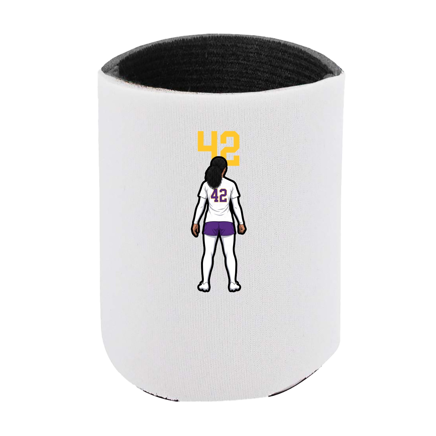 Can Holder — Number Top in White