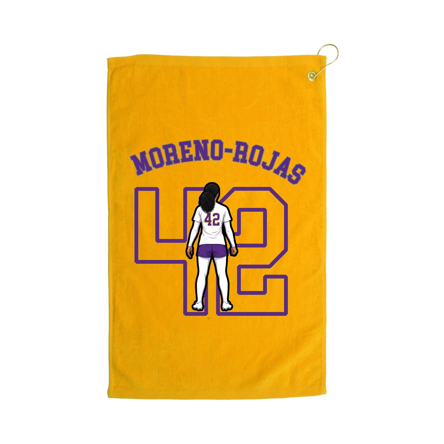 Golf Towel — Shirsey Arch in Gold