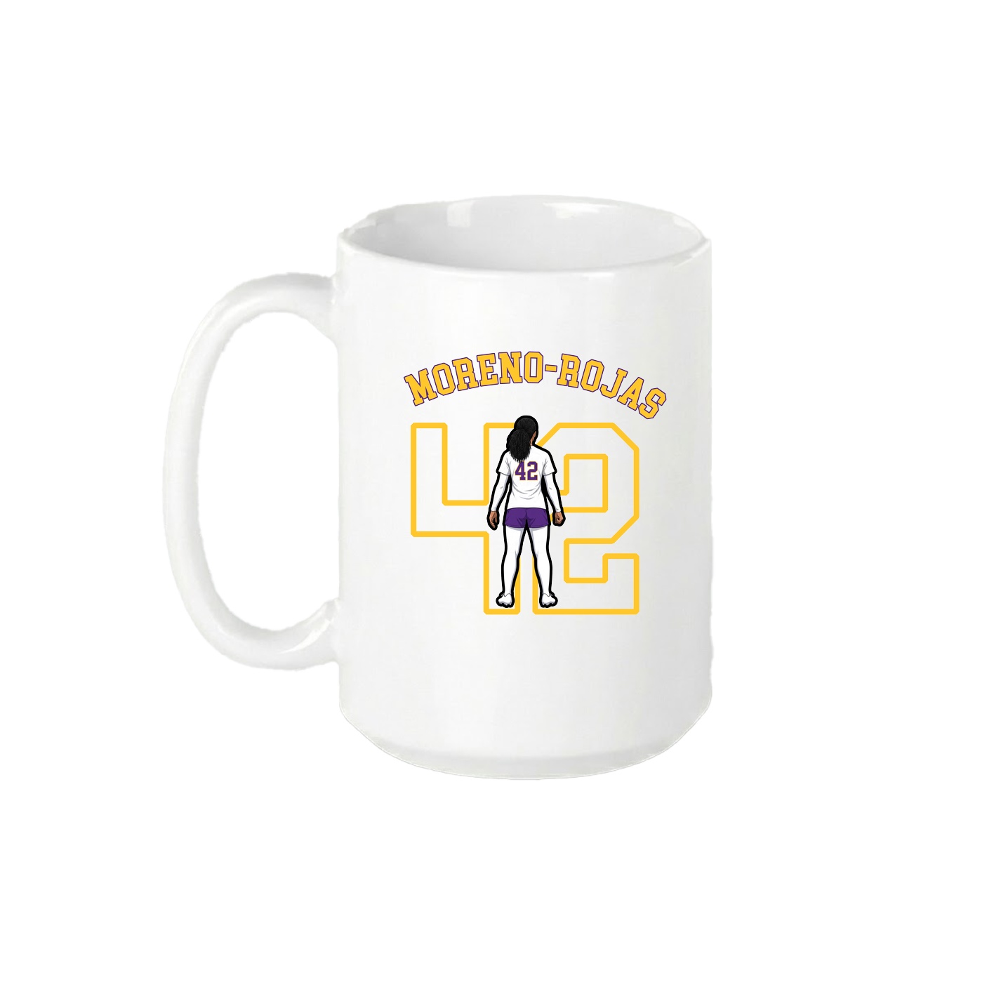 15oz Coffee Mug — Shirsey Arch in White
