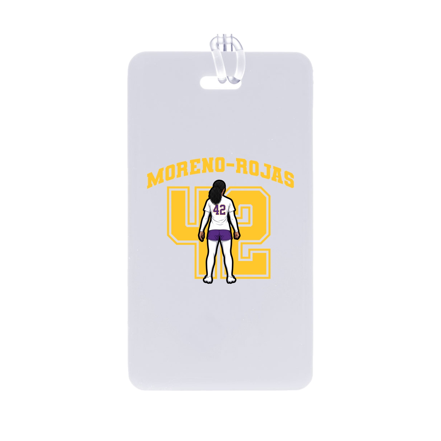 Bag Tag — Number in Classic