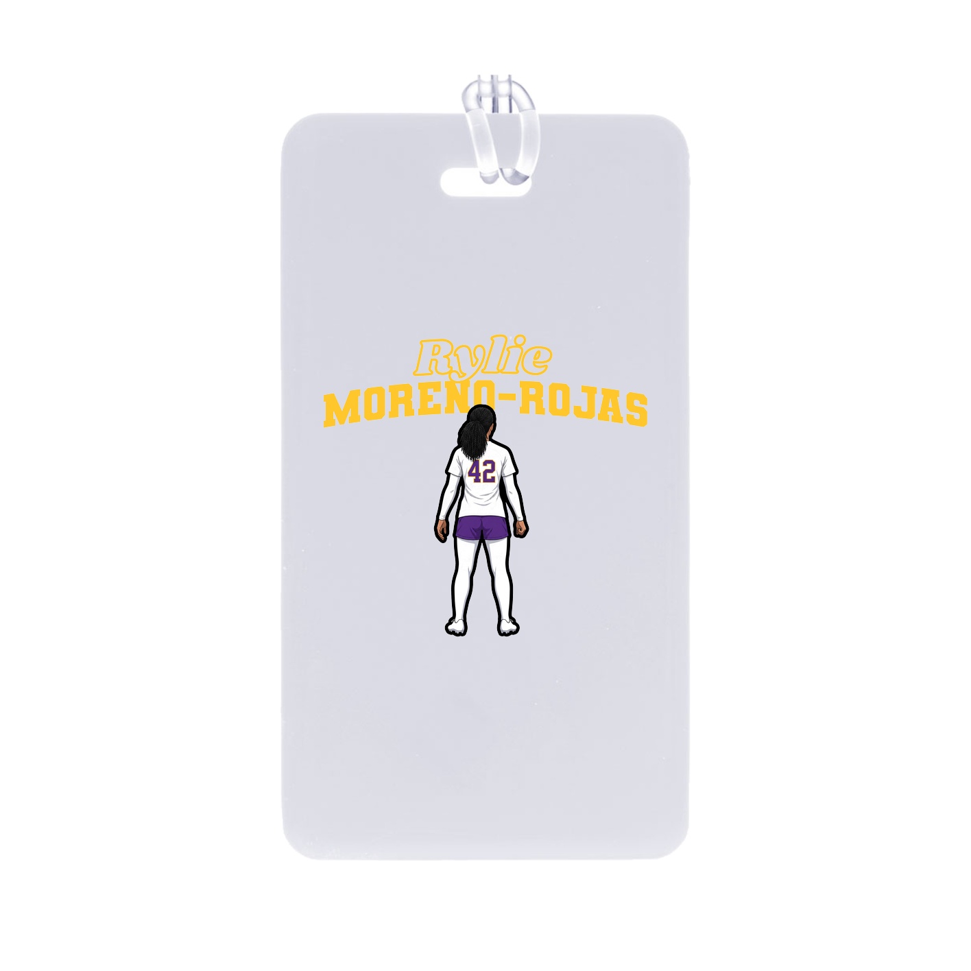 Bag Tag — Name Arch in Classic