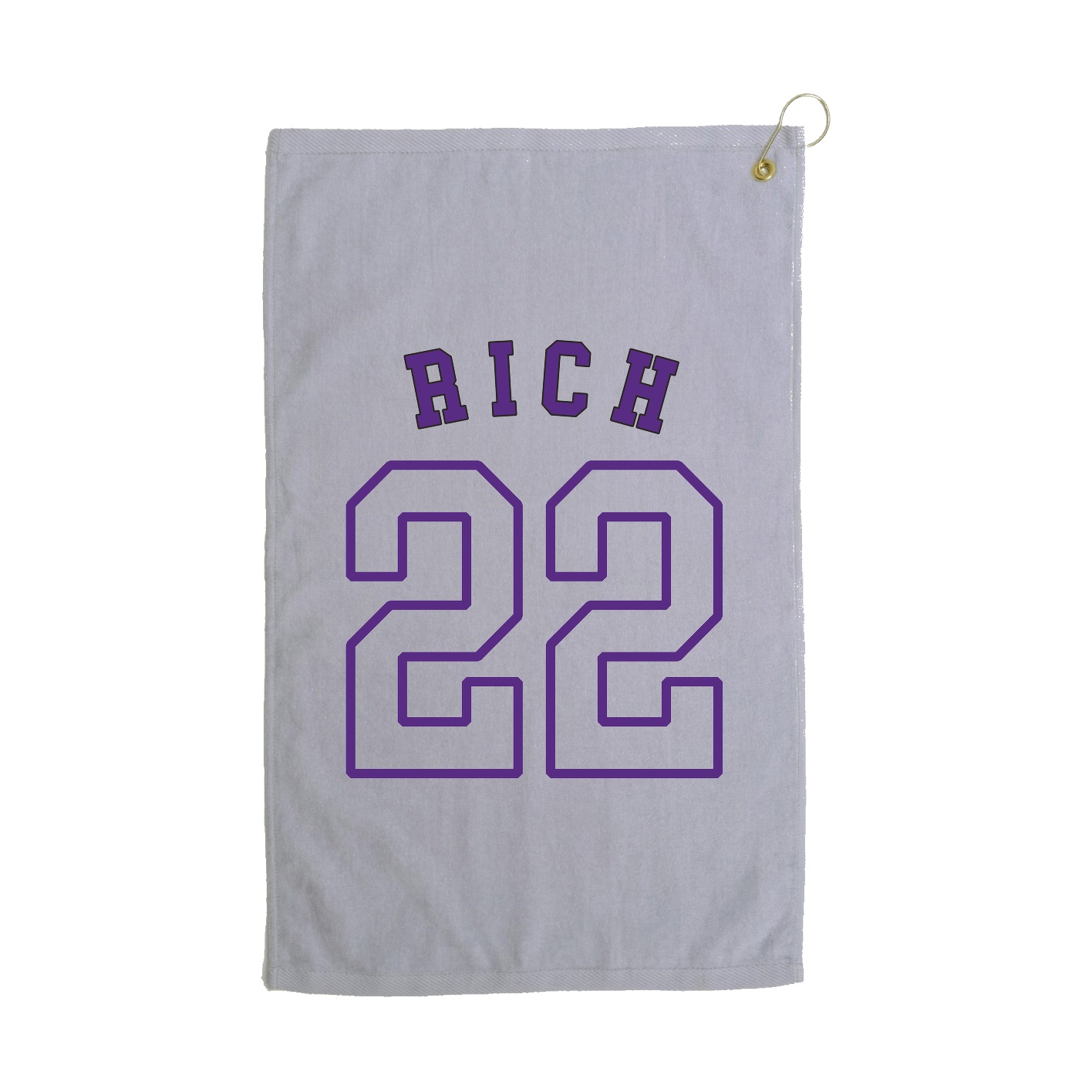 Golf Towel — Shirsey Arch in Grey