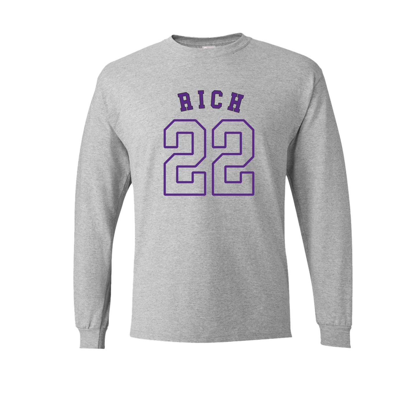Long Sleeve Tee — Shirsey Arch in Grey