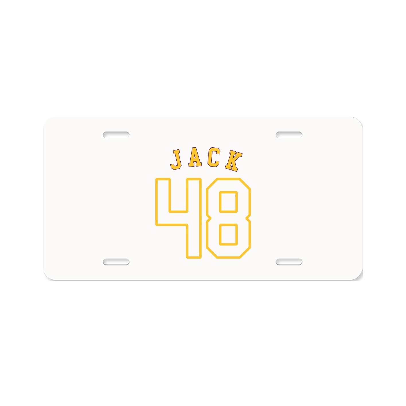 License Plate — Shirsey Arch in Classic