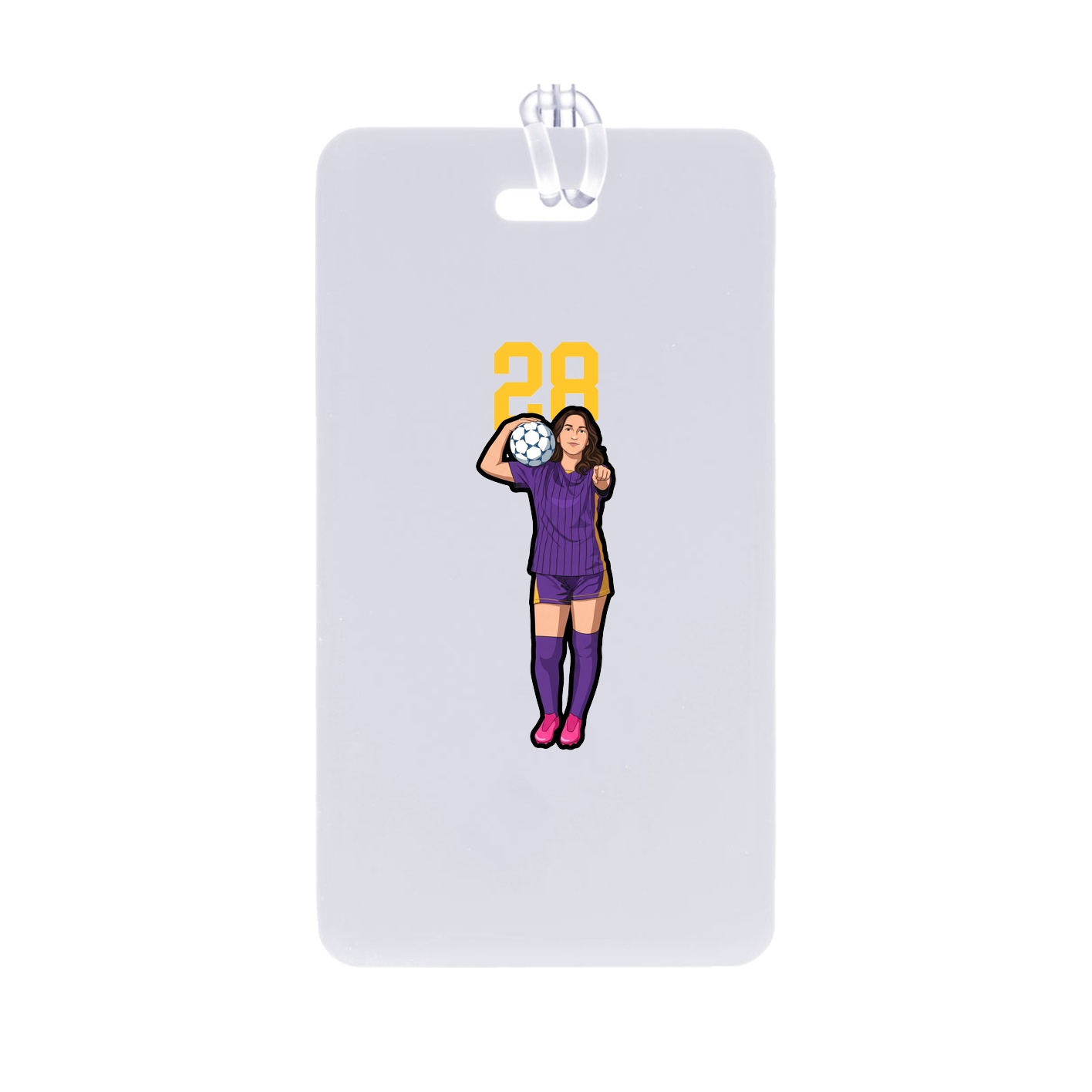 Bag Tag — Number Top in Classic