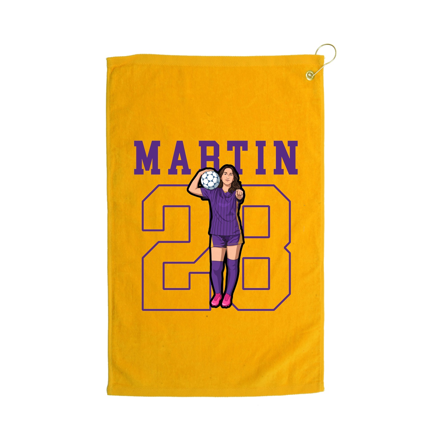 Golf Towel — Shirsey in Gold