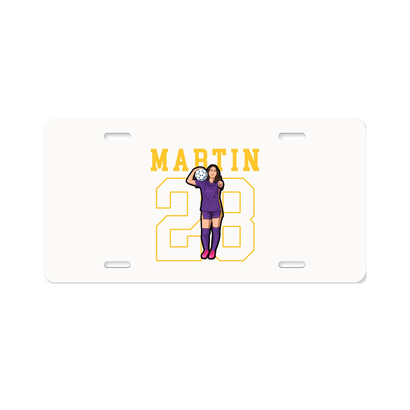 License Plate — Shirsey in Classic