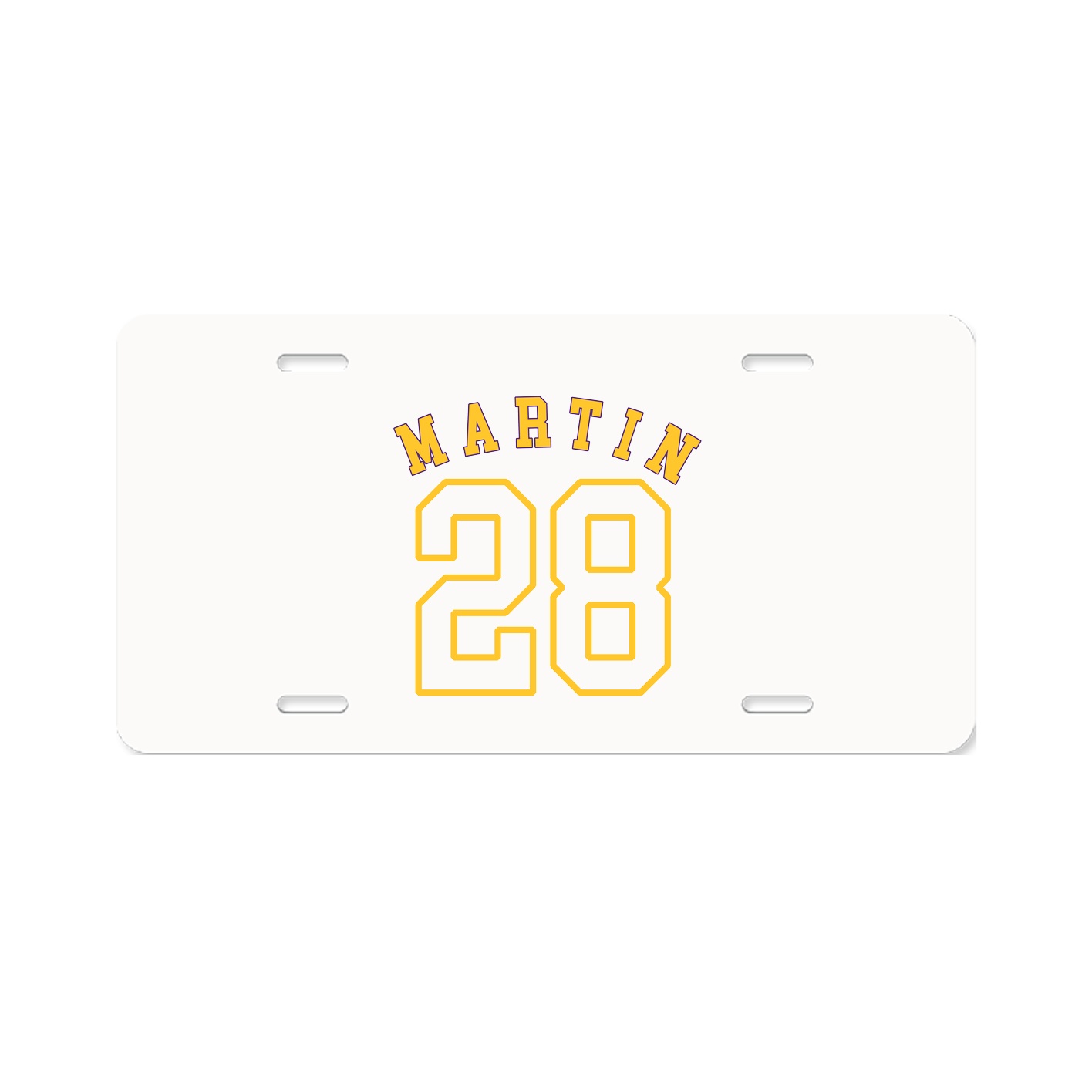 License Plate — Shirsey Arch in Classic