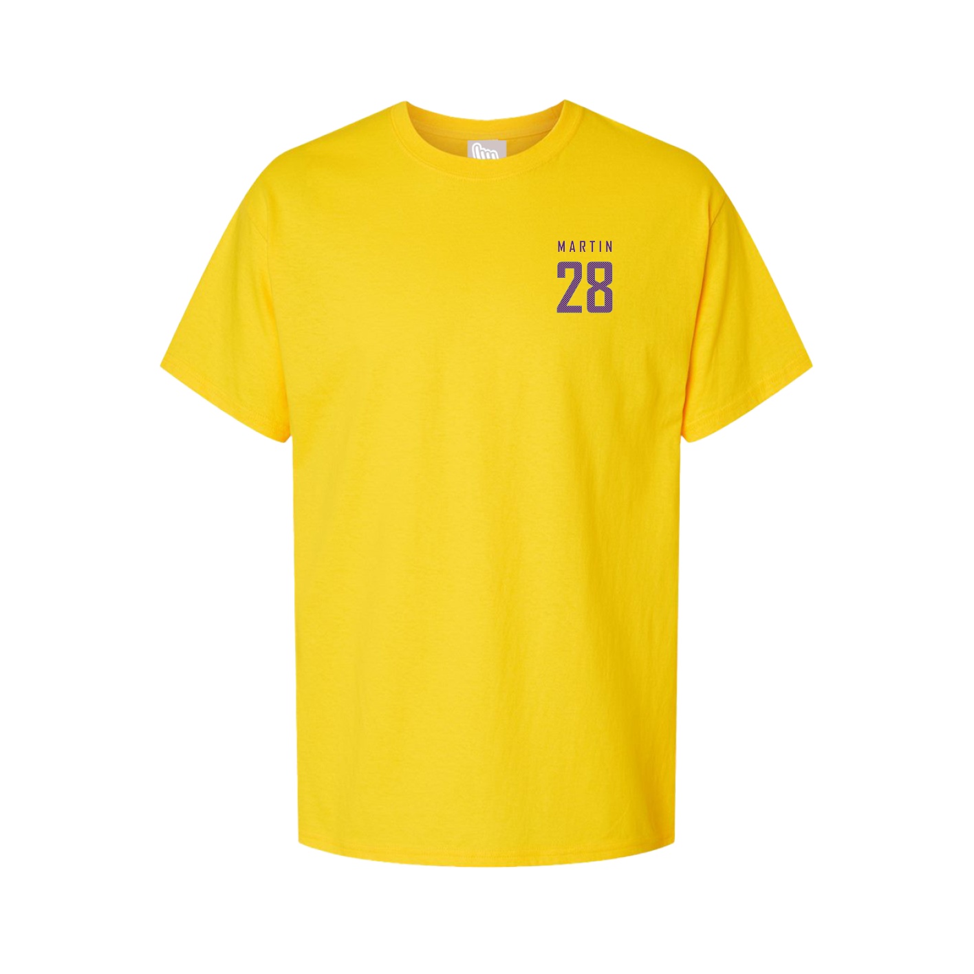 Tee — Mesh Shirsey in Gold