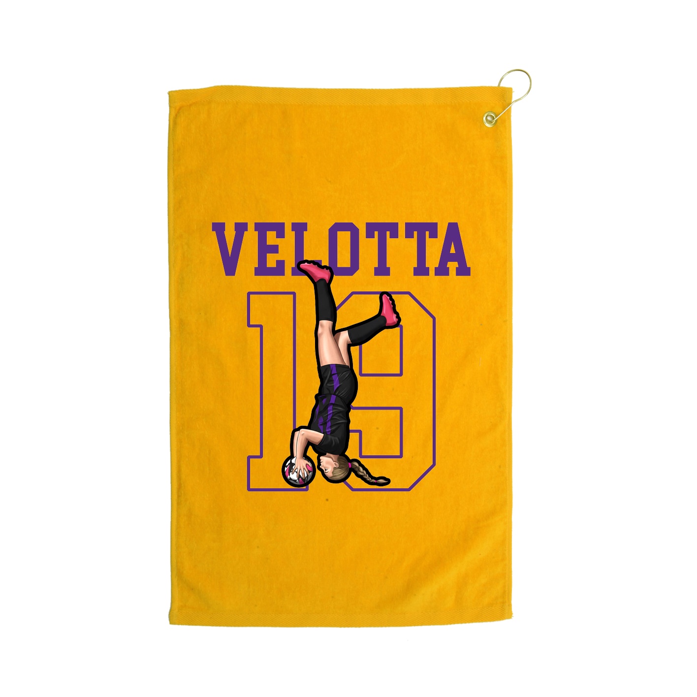 Golf Towel — Shirsey in Gold