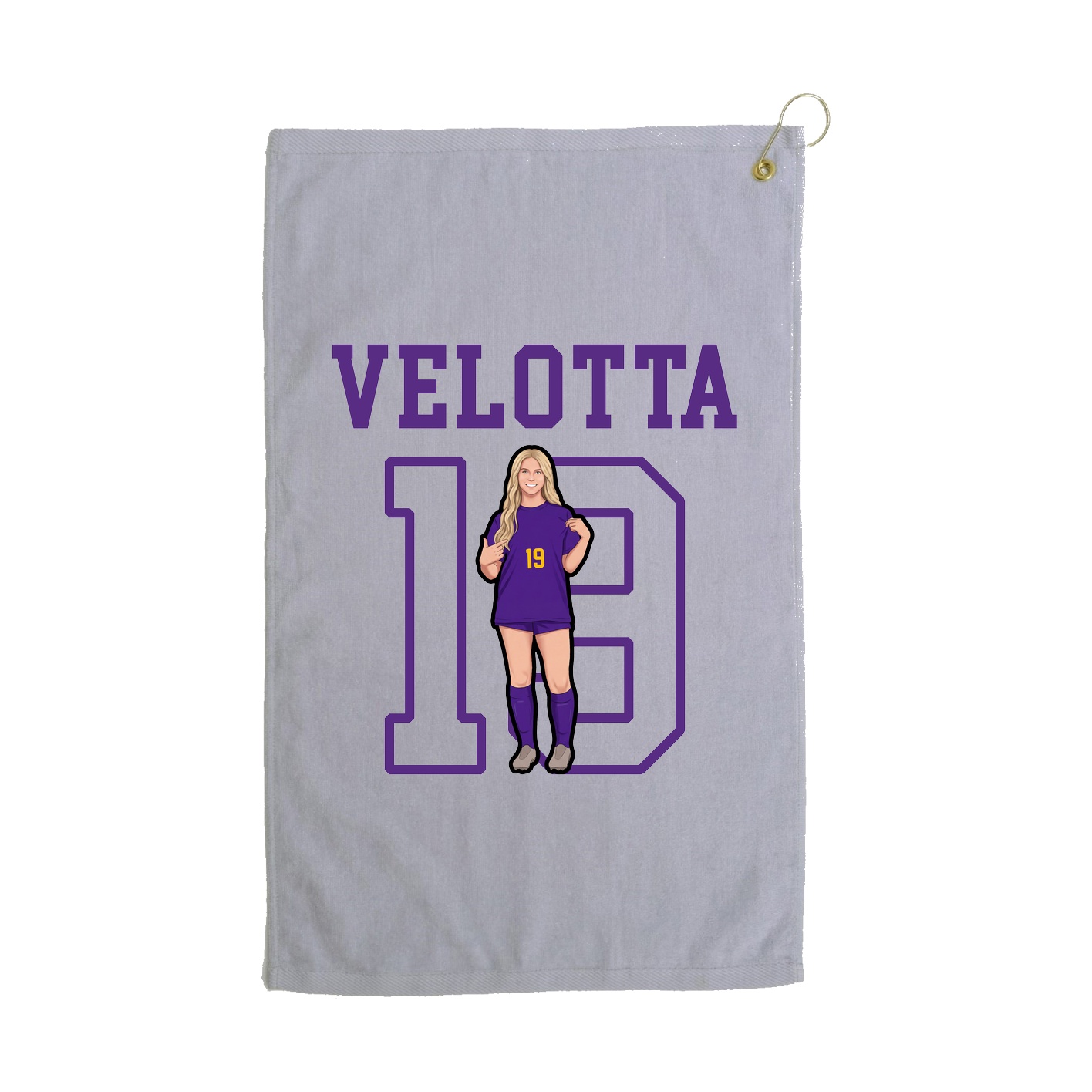 Golf Towel — Shirsey in Grey