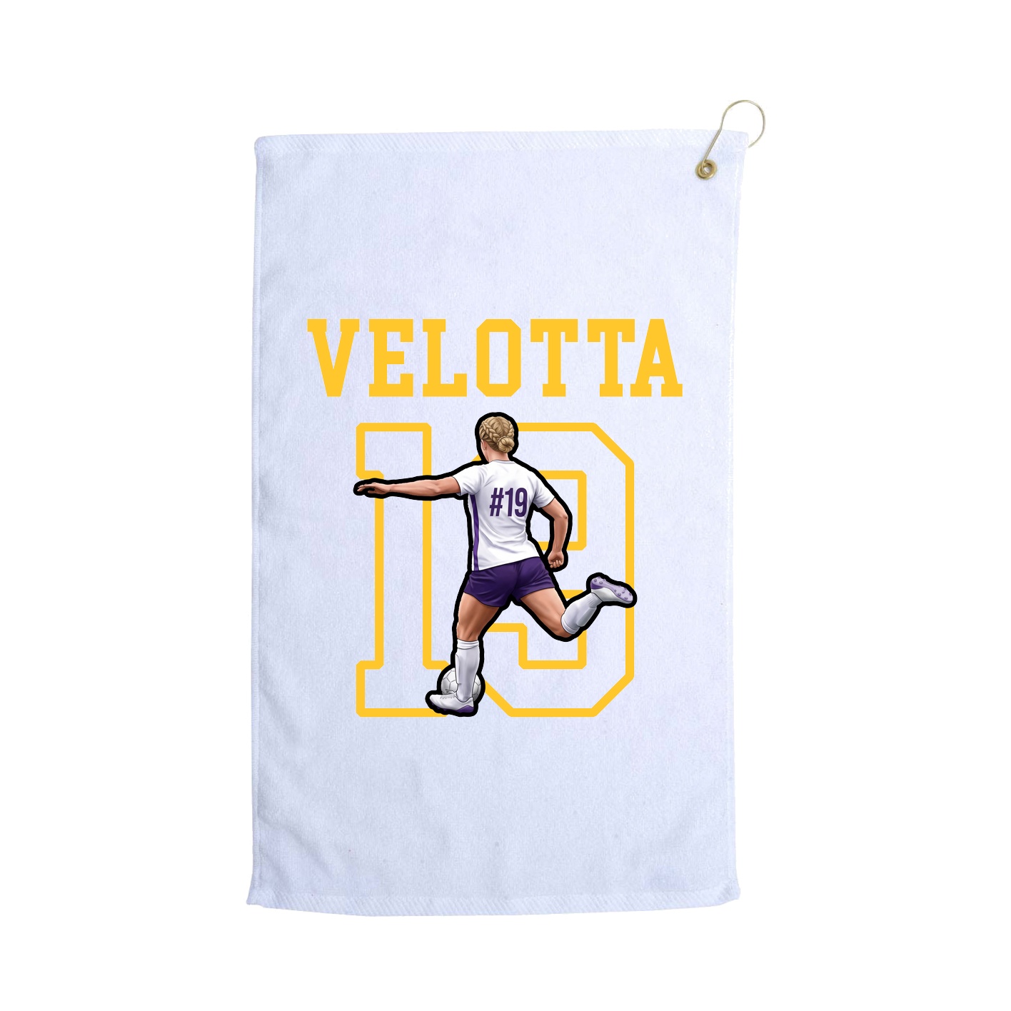 Golf Towel — Shirsey in White