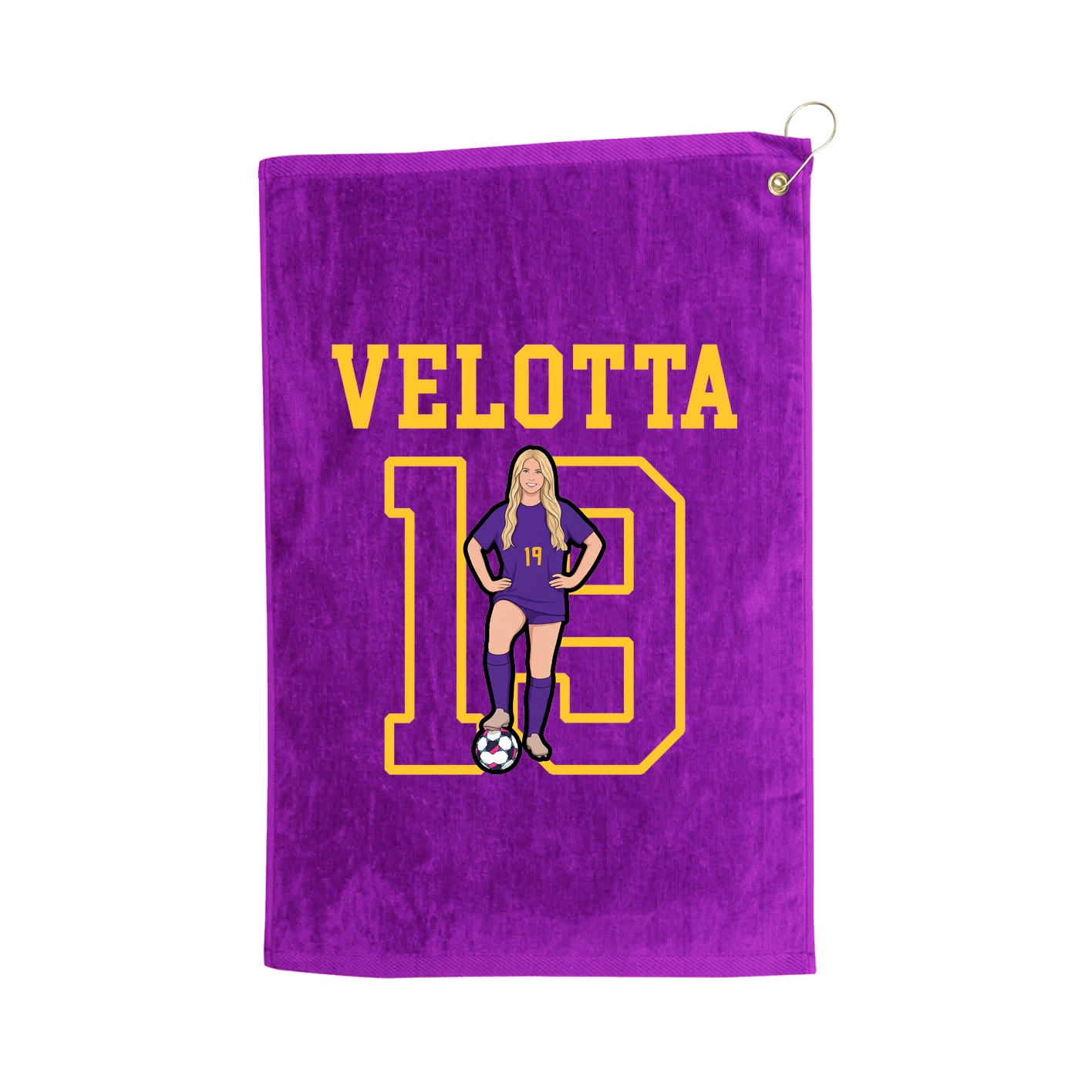 Golf Towel — Shirsey in Purple
