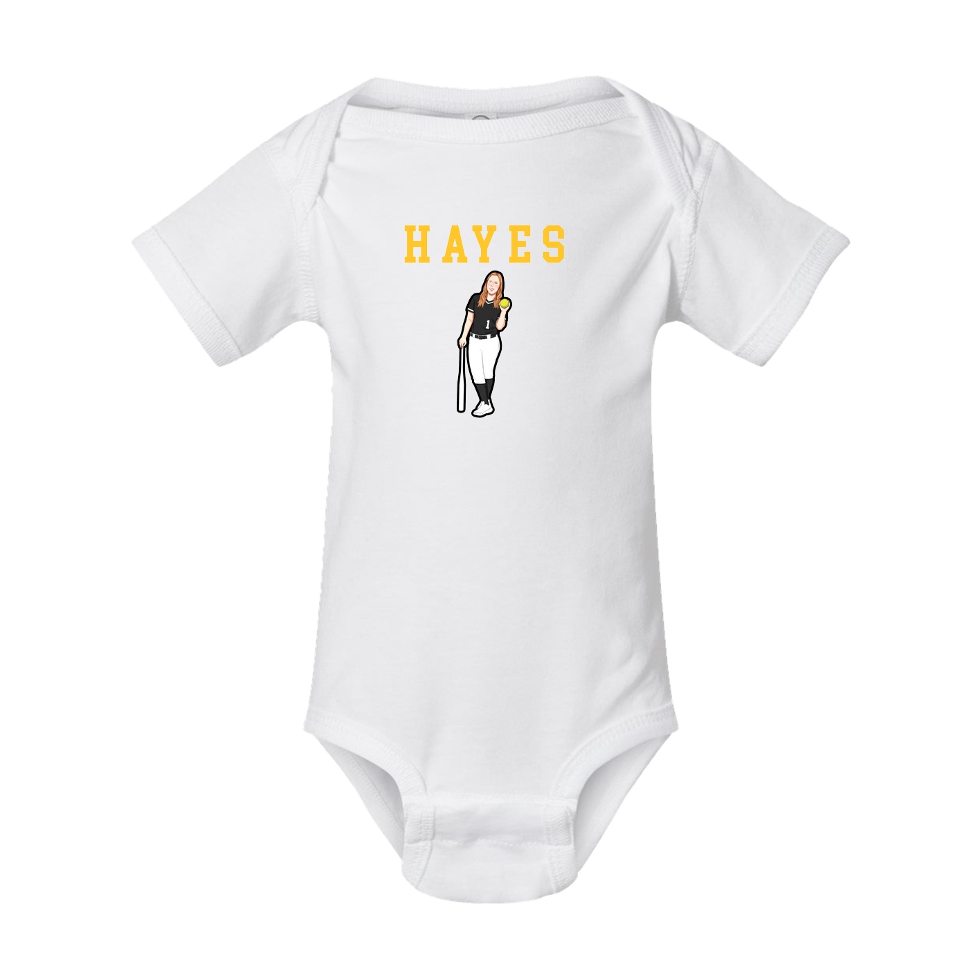 Baby Onesie — Shirsey in White