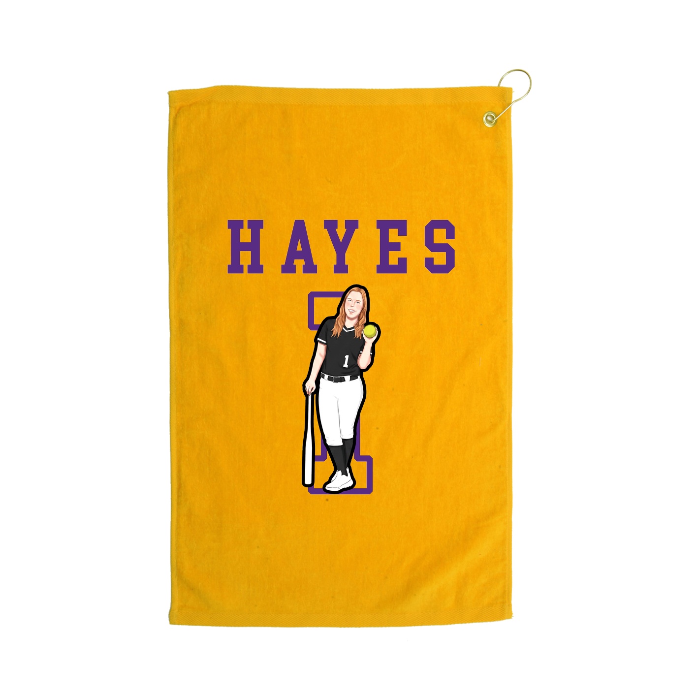 Golf Towel — Shirsey in Gold