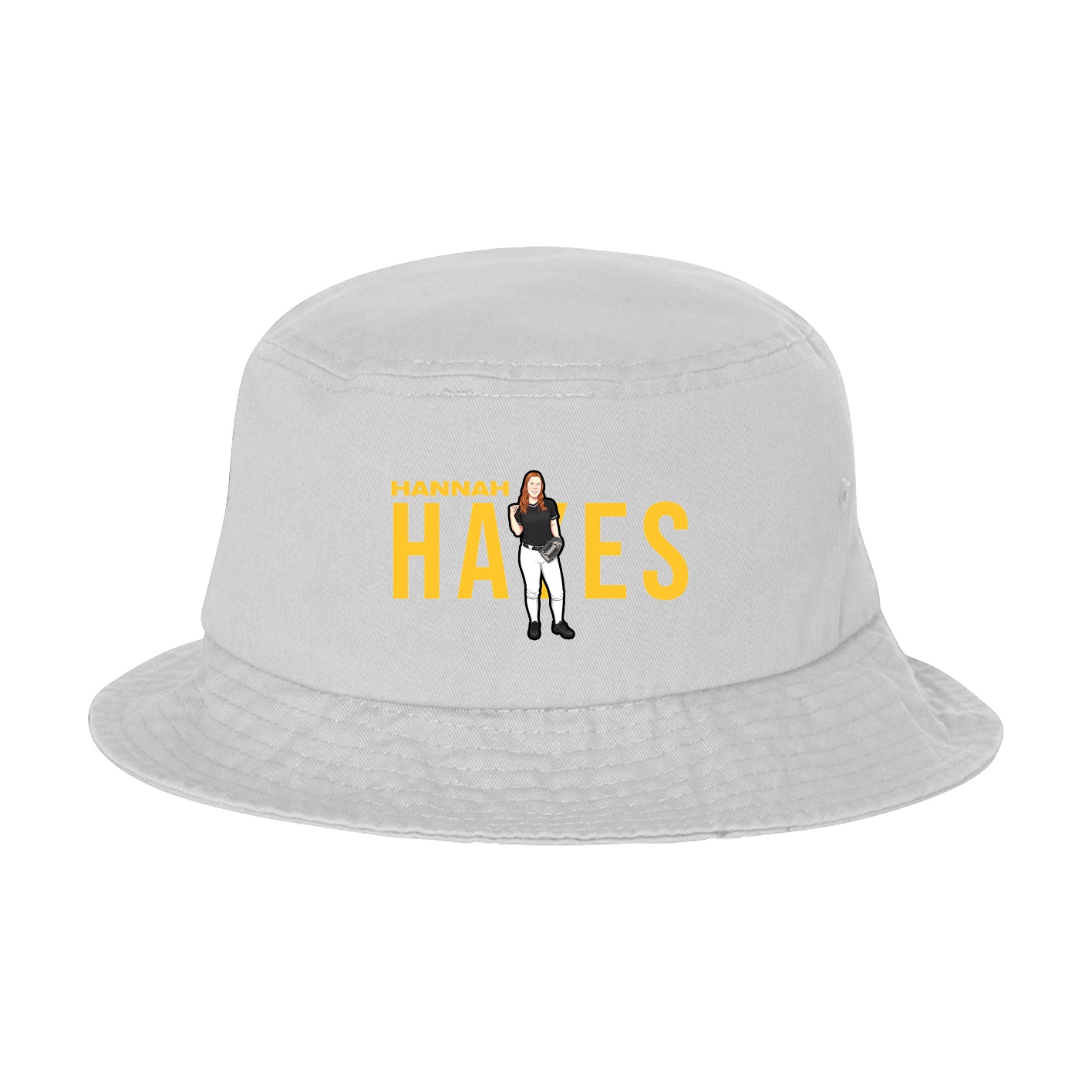 Bucket Cap — Player Name in White