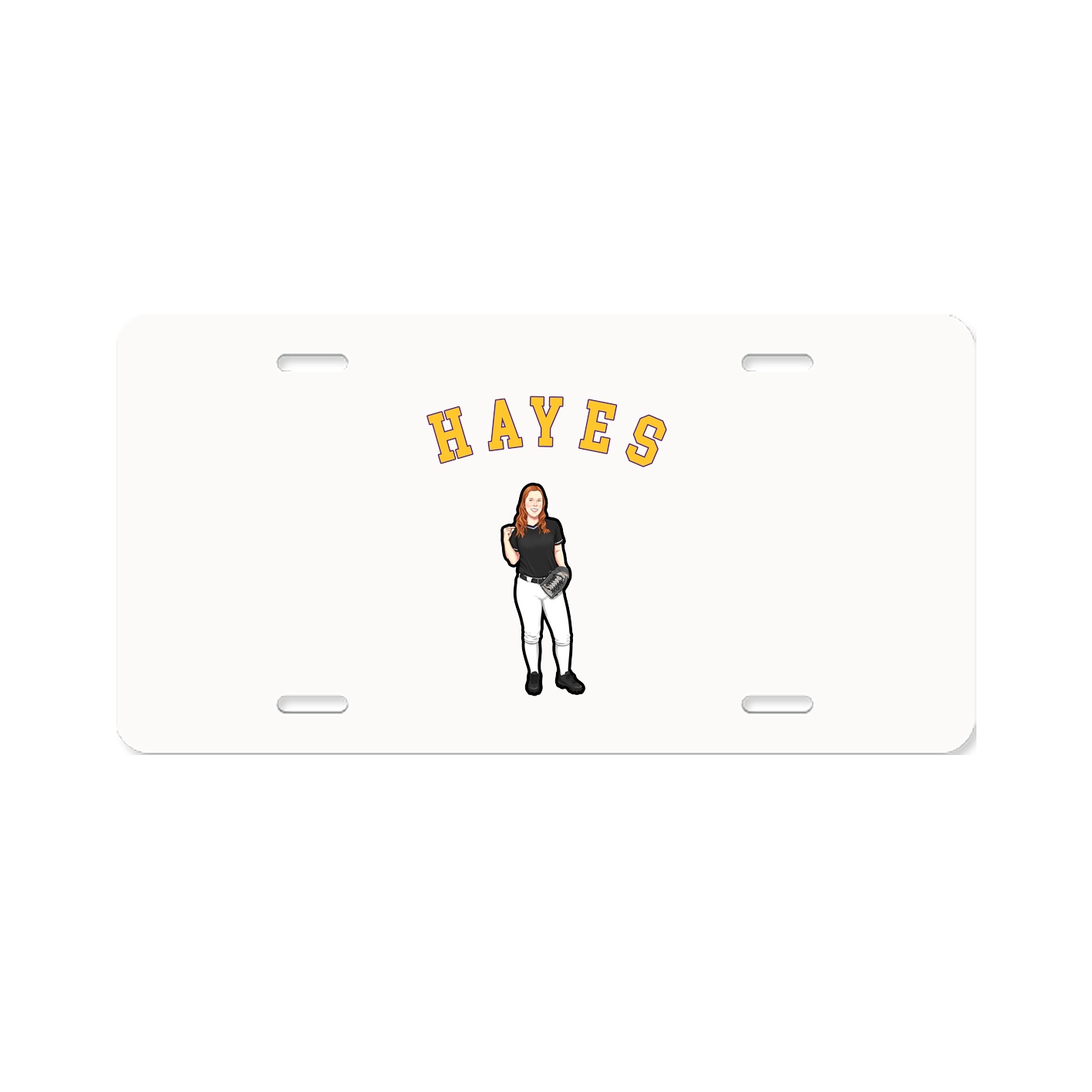 License Plate — Shirsey Arch in Classic