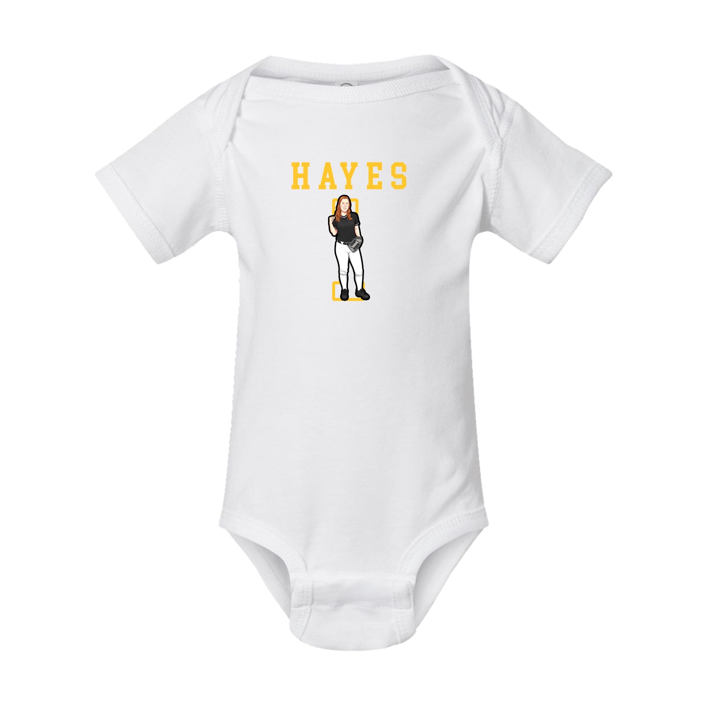 Baby Onesie — Shirsey in White