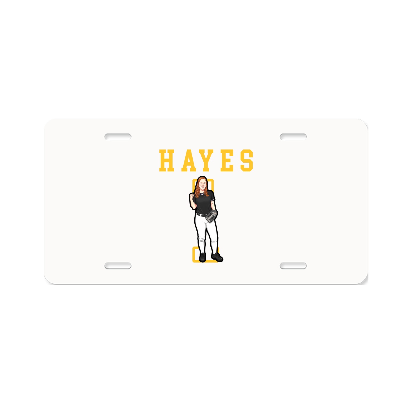 License Plate — Shirsey in Classic