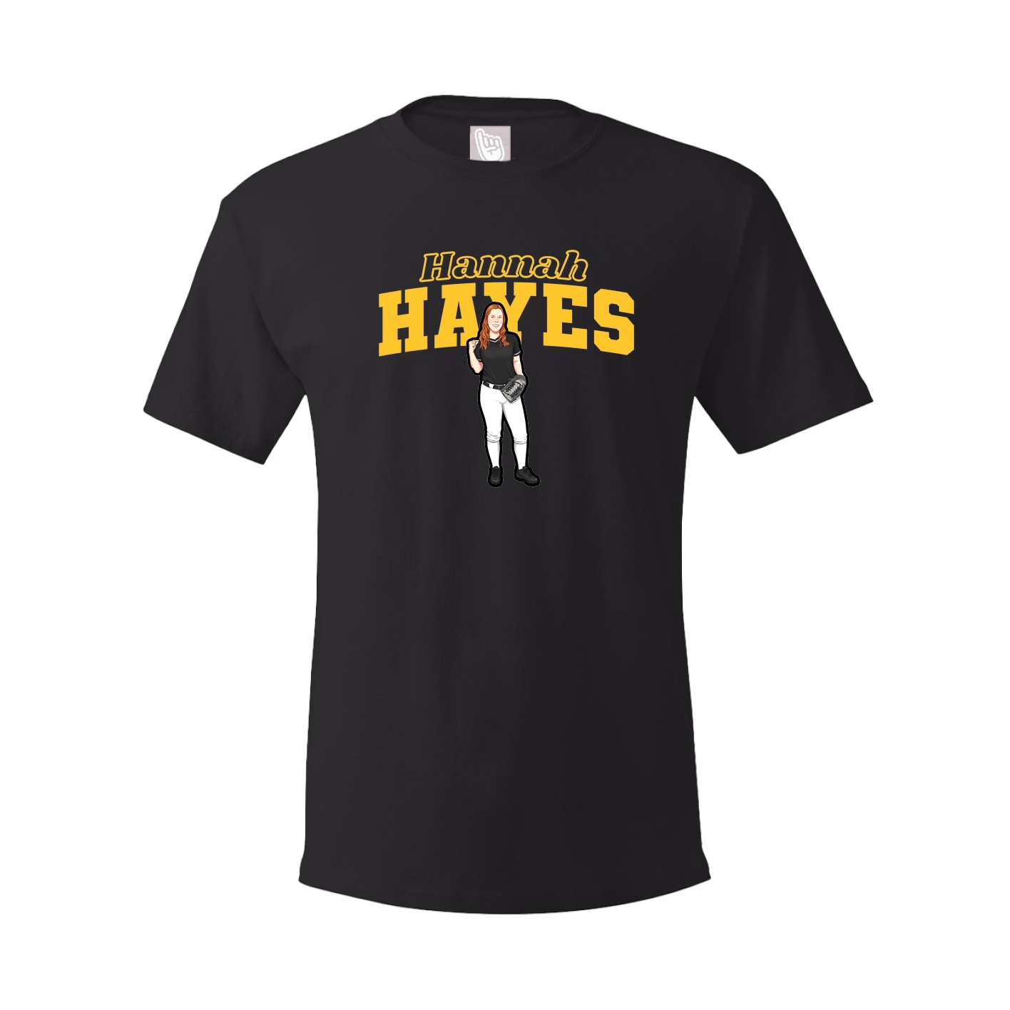 Tee — Name Arch in Black