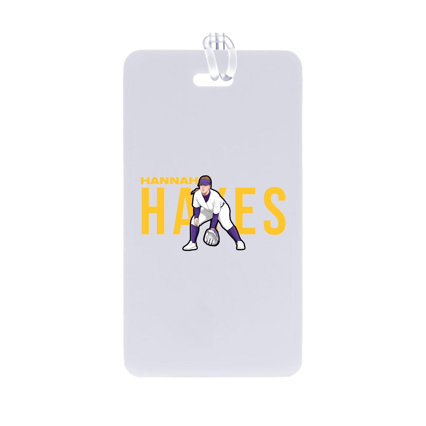 Bag Tag — Player Name in Classic