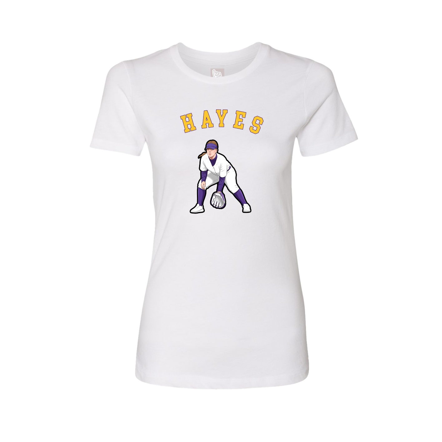 Womens Tee — Shirsey Arch in White