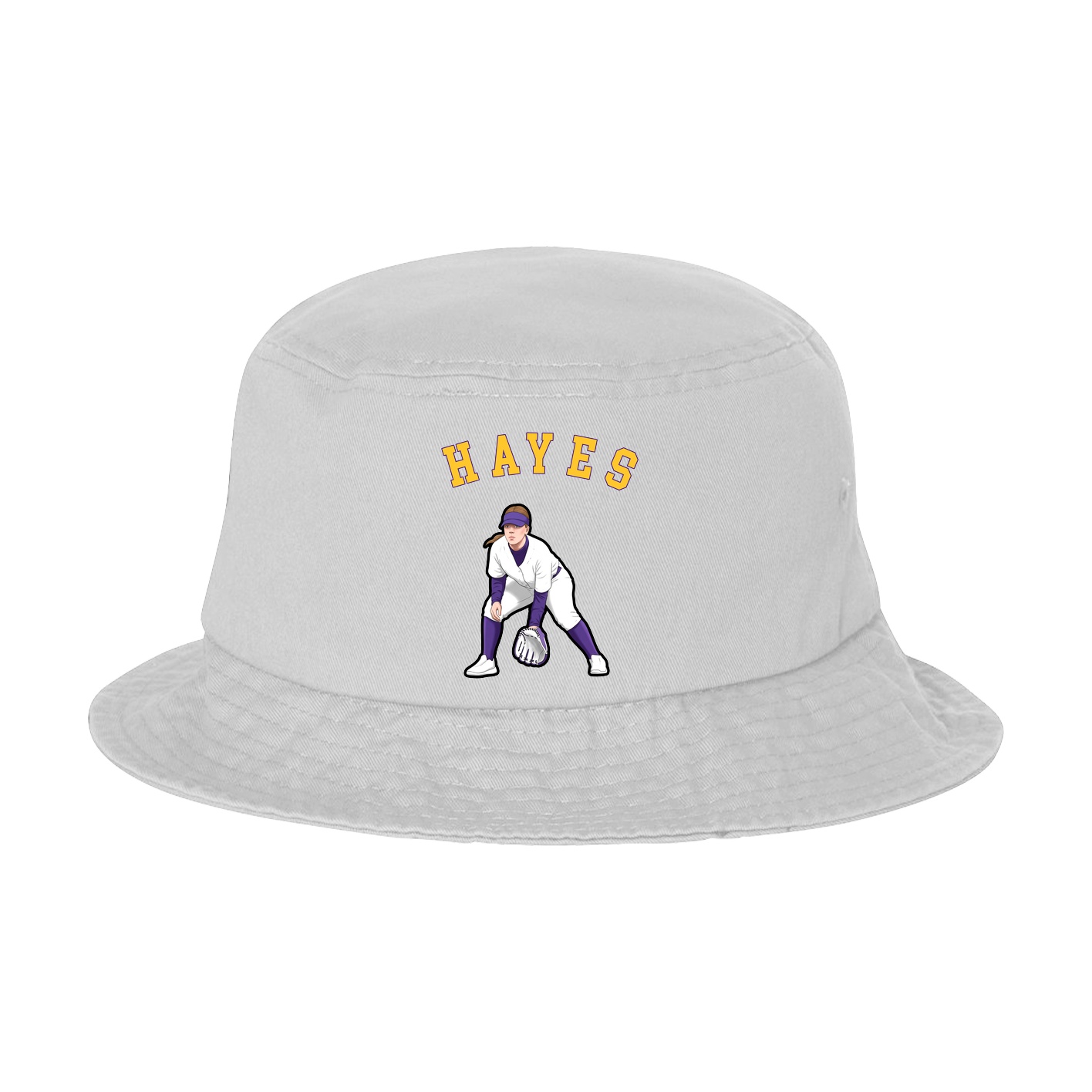 Bucket Cap — Shirsey Arch in White