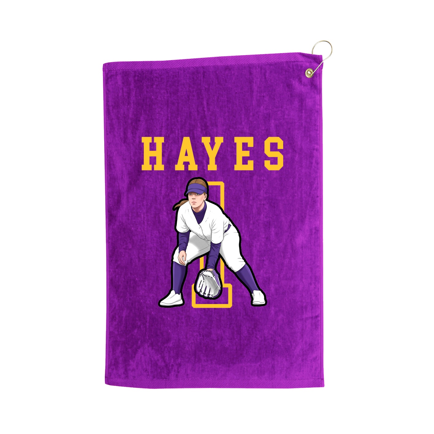 Golf Towel — Shirsey in Purple