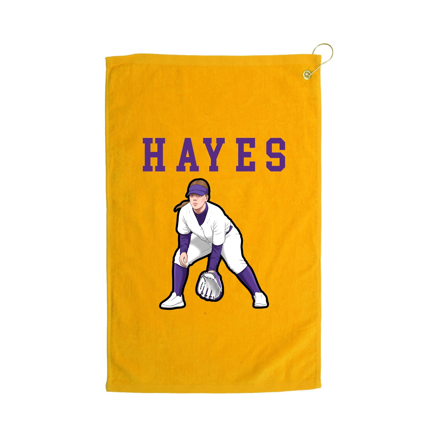 Golf Towel — Shirsey in Gold