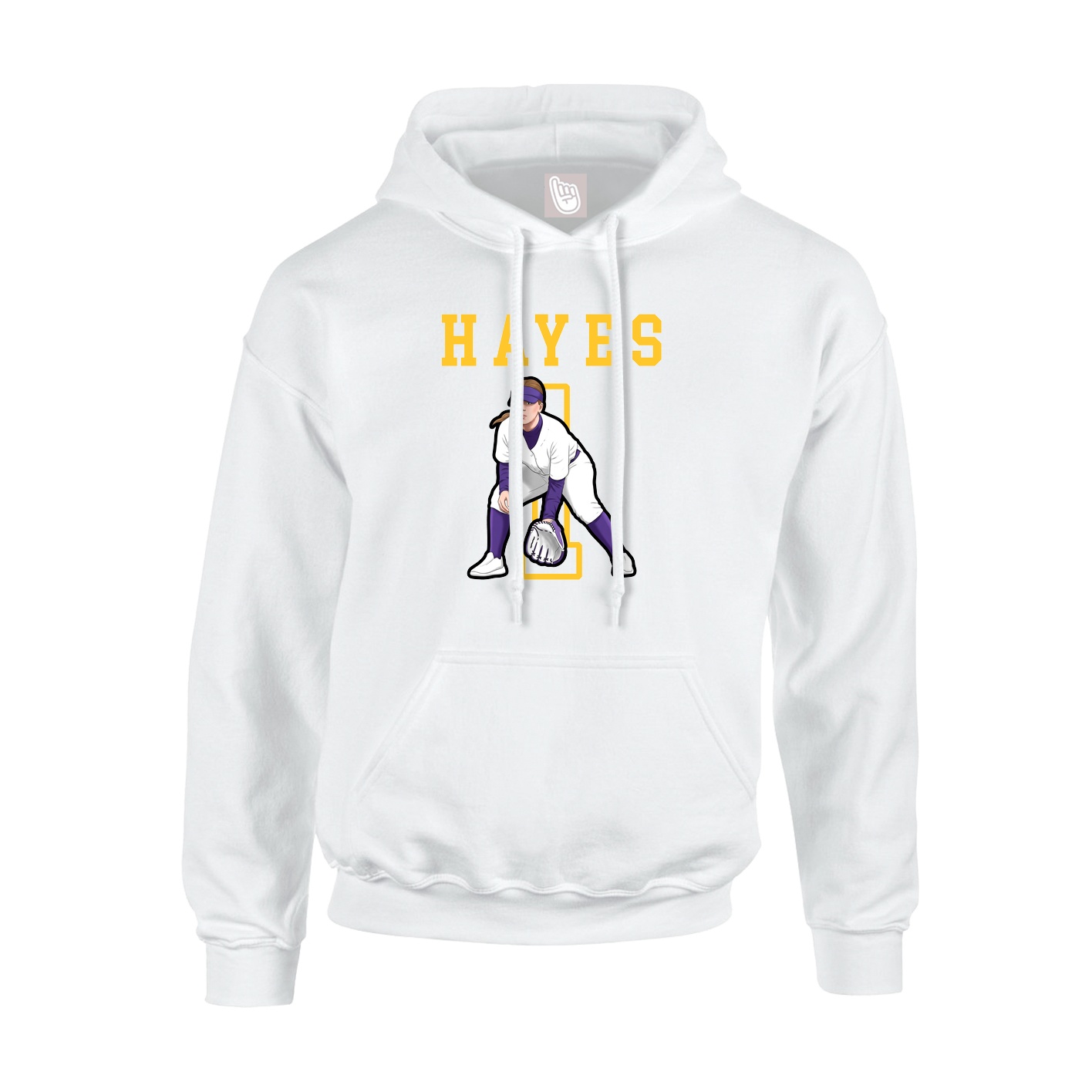 Youth Hoodie — Shirsey in White