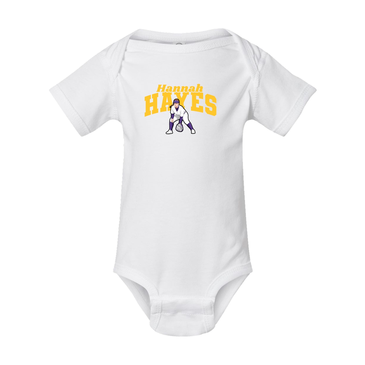 Baby Onesie — Signature Arch in White
