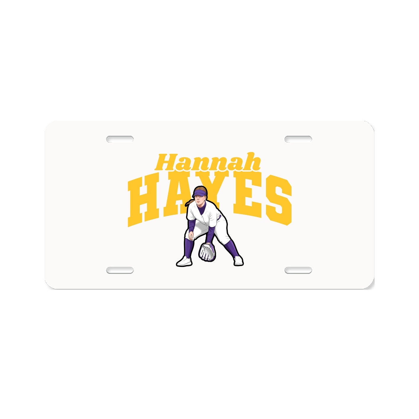 License Plate — Signature Arch in Classic