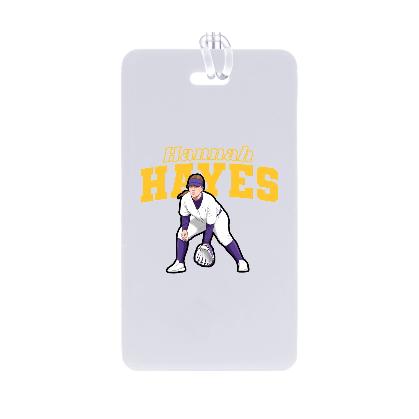 Bag Tag — Name Arch in Classic