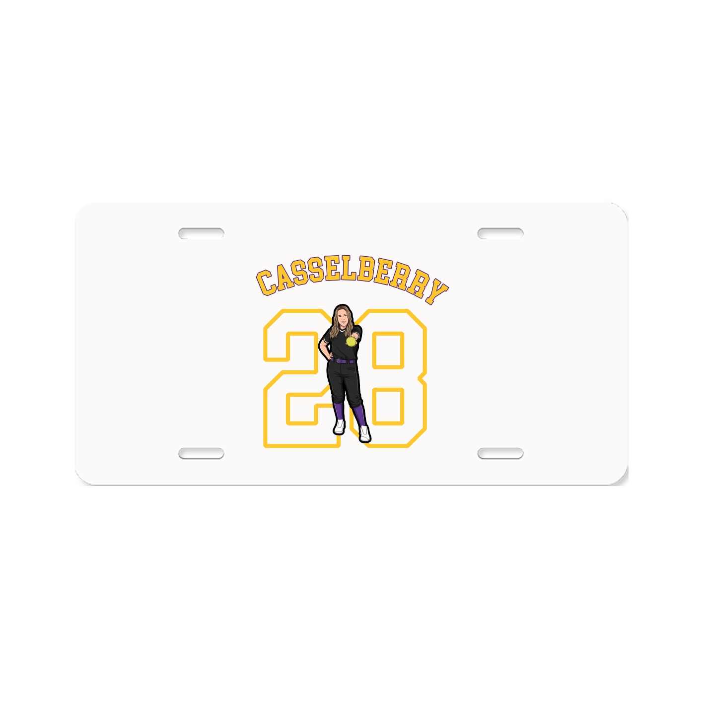 License Plate — Shirsey Arch in Classic