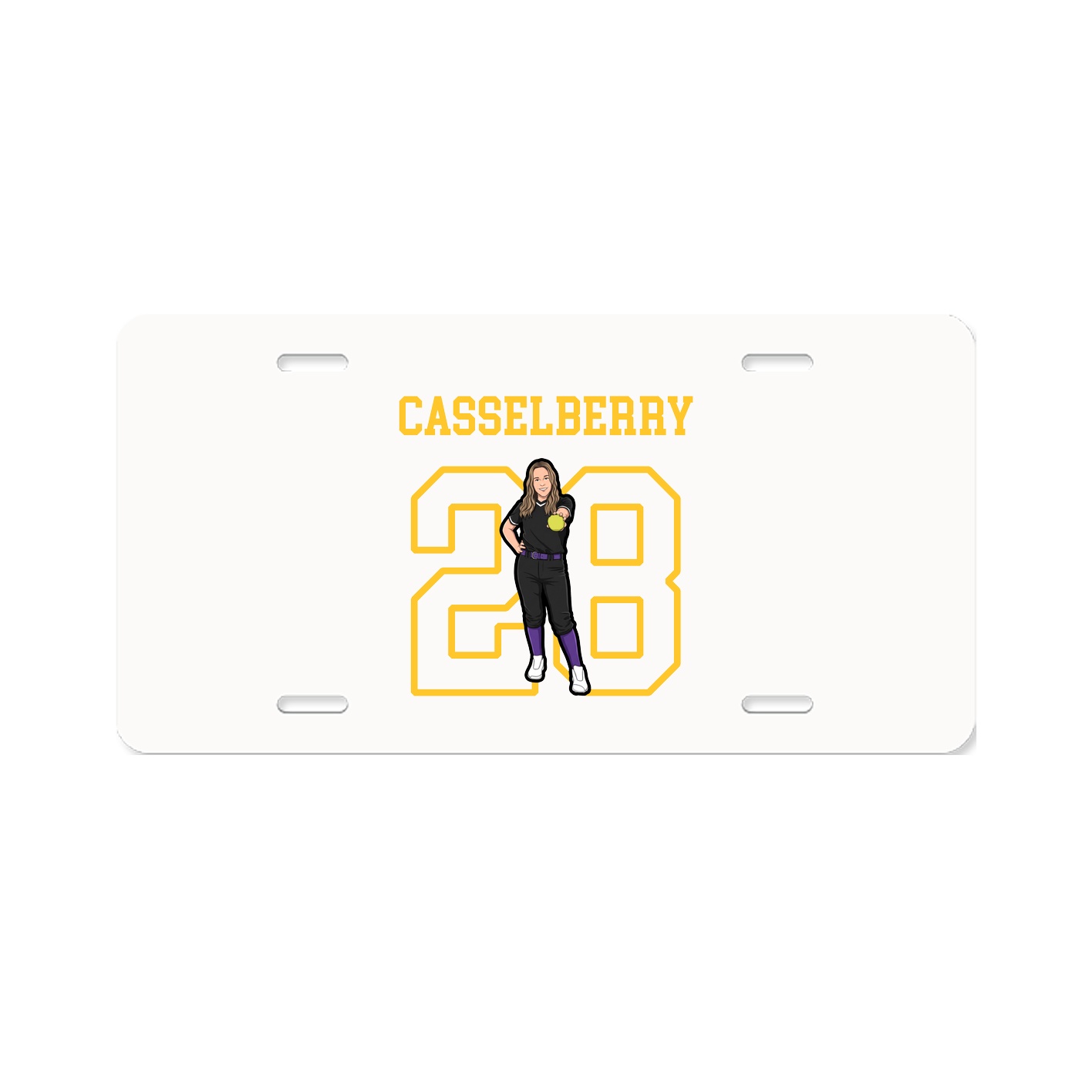 License Plate — Shirsey in Classic