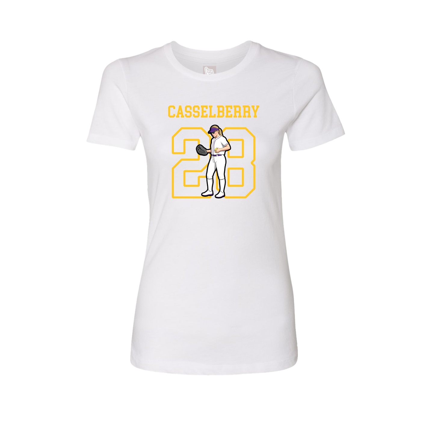 Fitted Women's Tee — Shirsey in White
