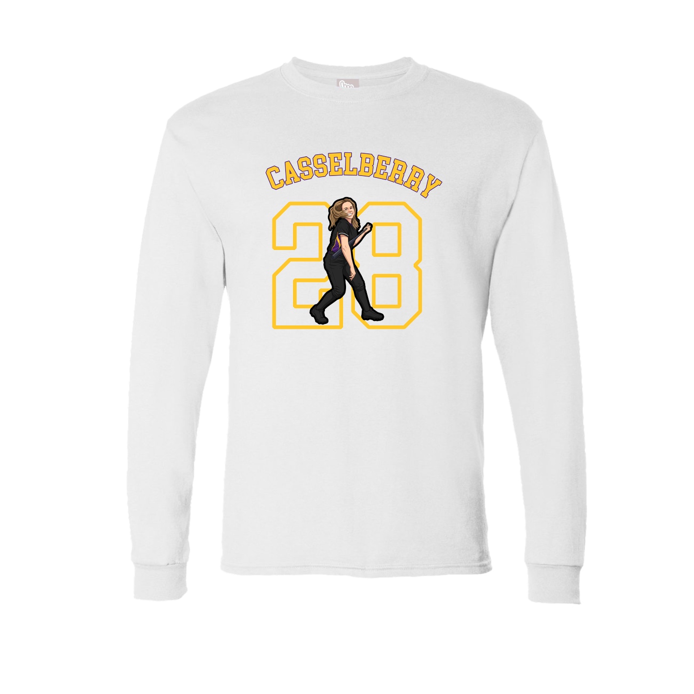 Long Sleeve Tee — Shirsey Arch in White