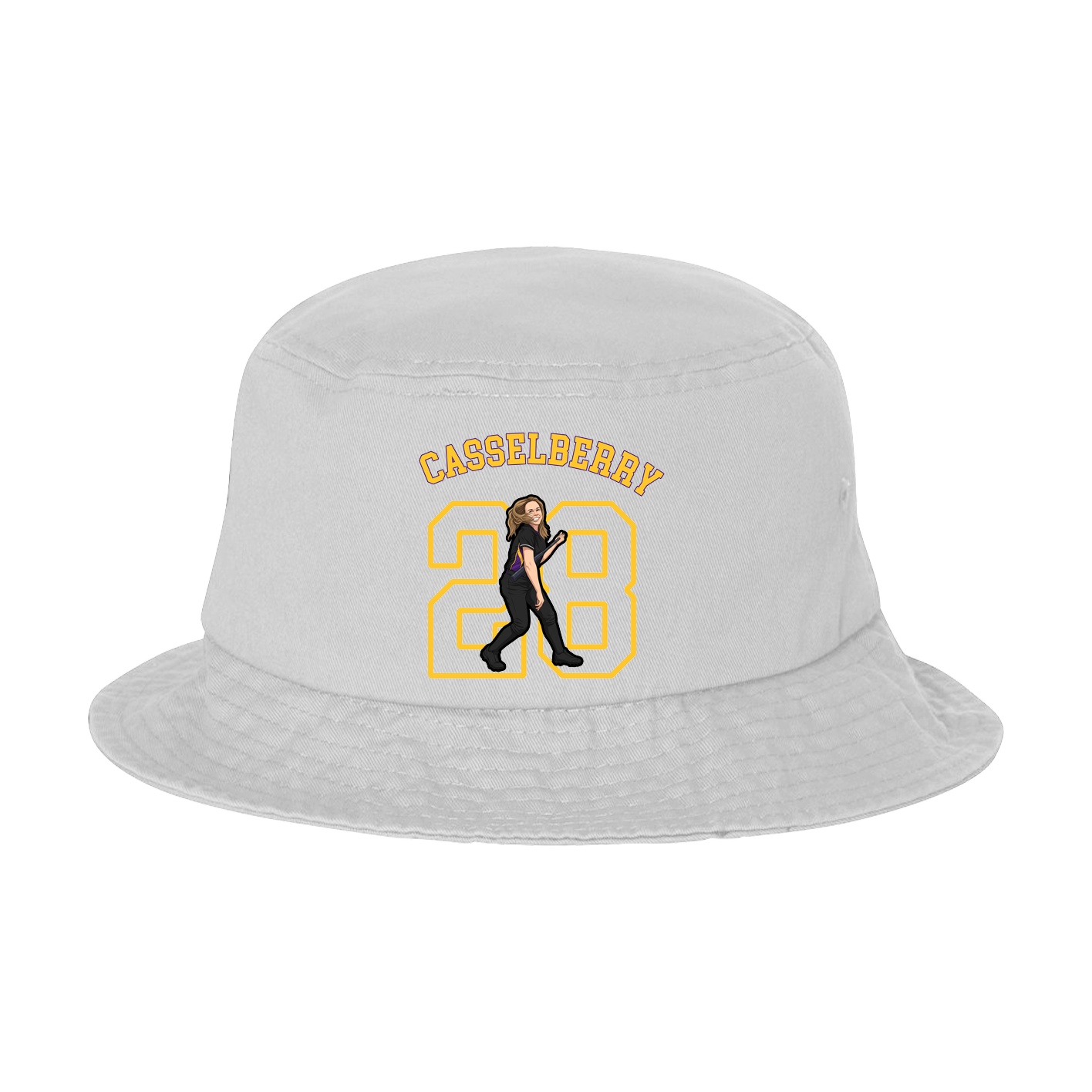 Bucket Cap — Shirsey Arch in White