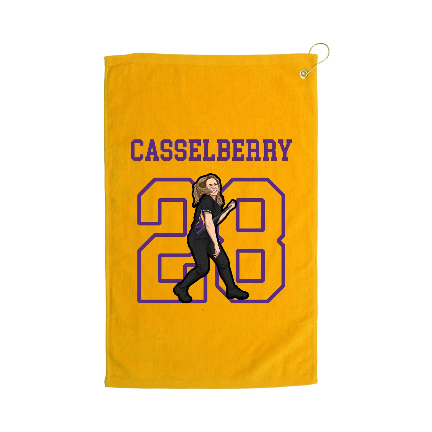 Golf Towel — Shirsey in Gold