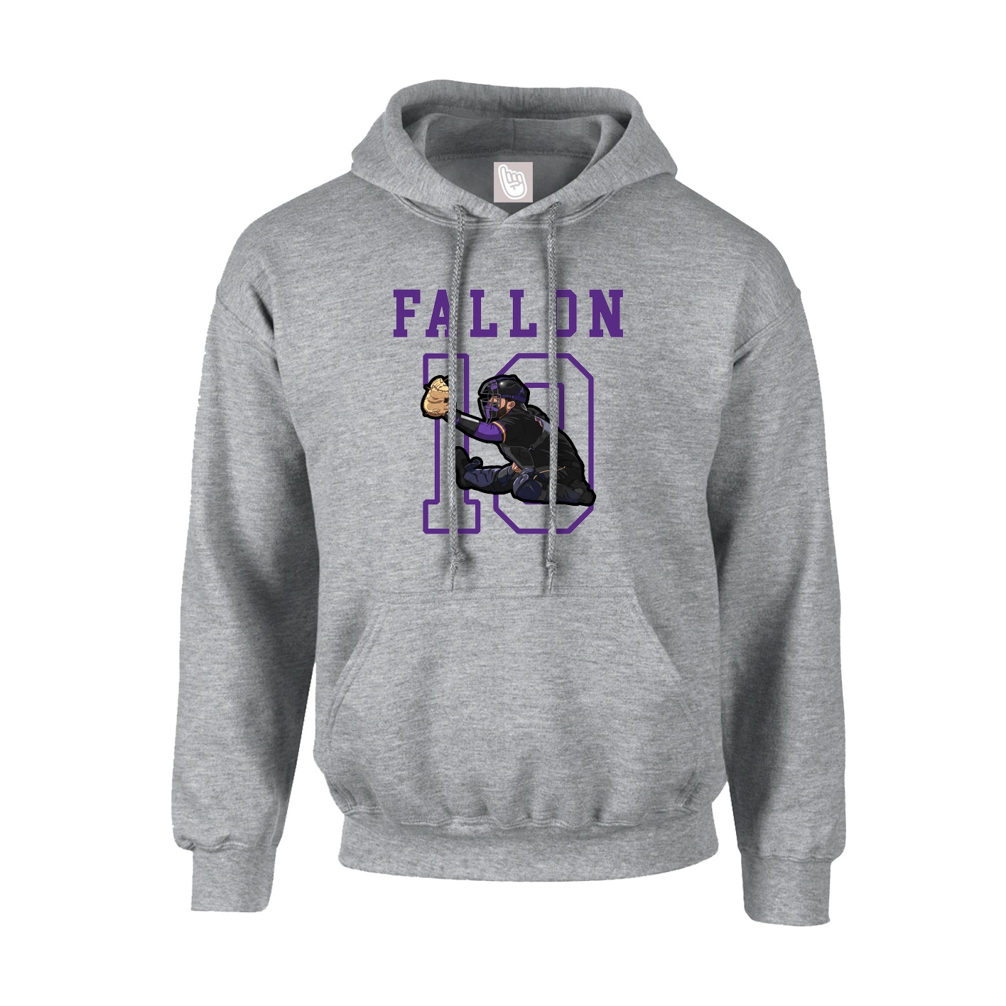 Hoodie — Shirsey in Grey