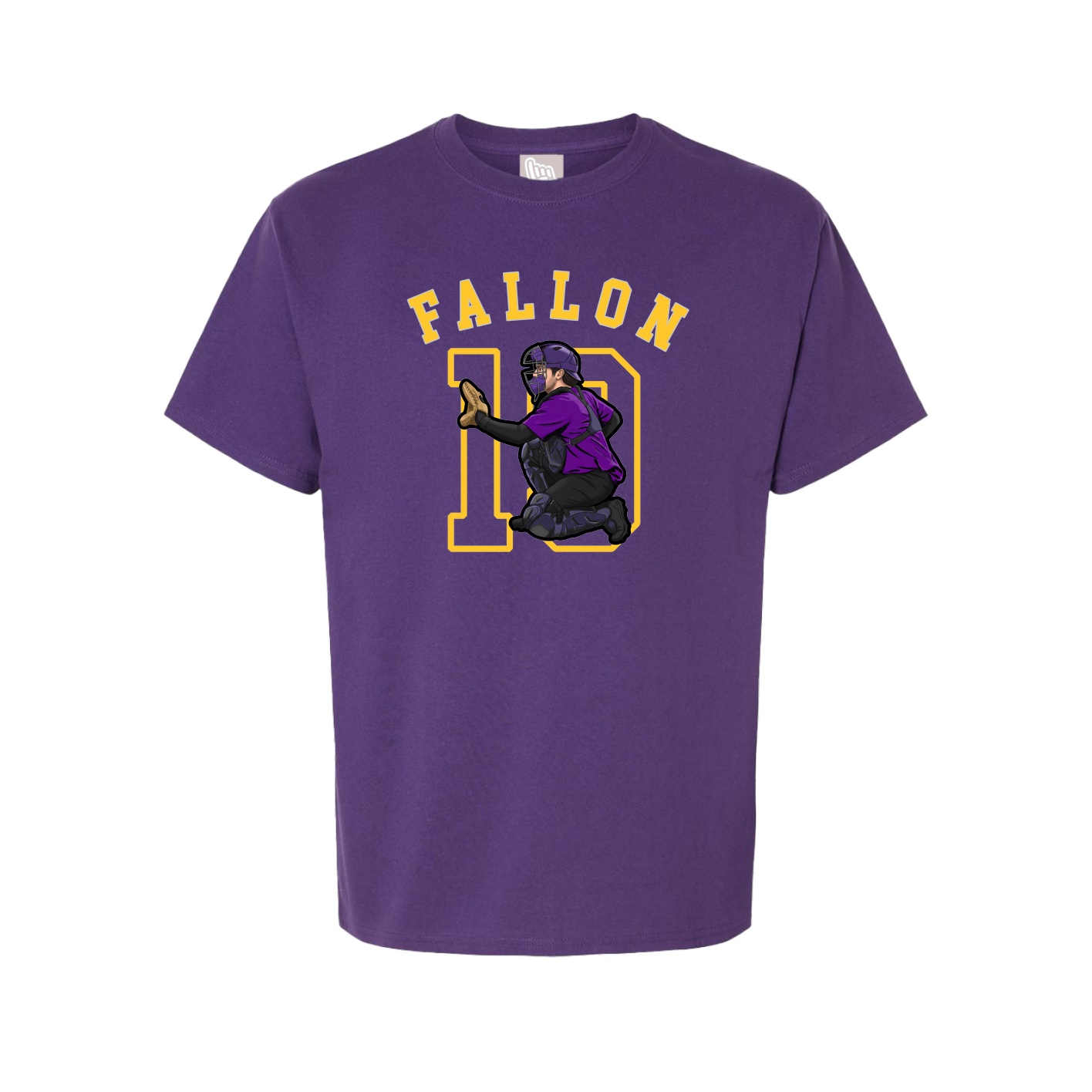 Youth Tee — Shirsey Arch in Purple