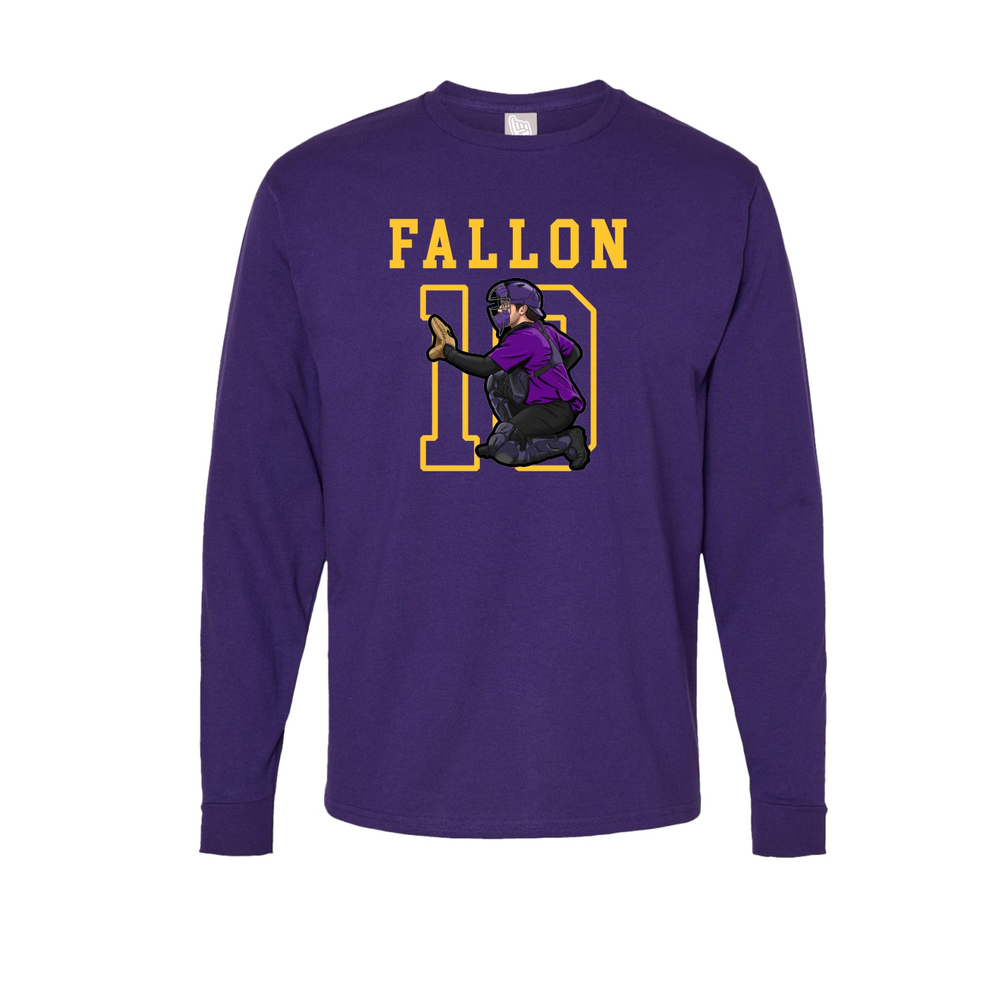 Long Sleeve Tee — Shirsey in Purple