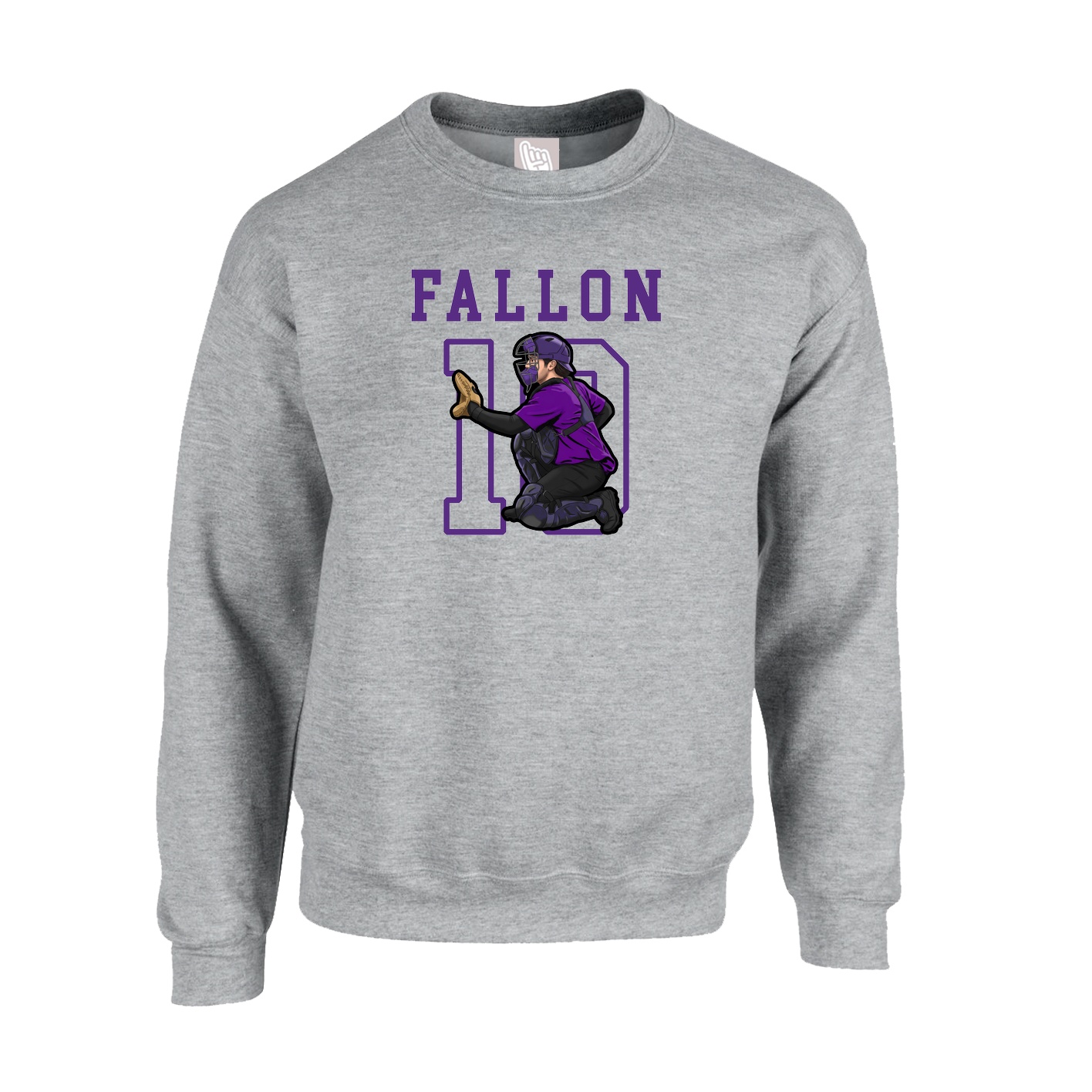 Fleece Crew — Shirsey in Grey